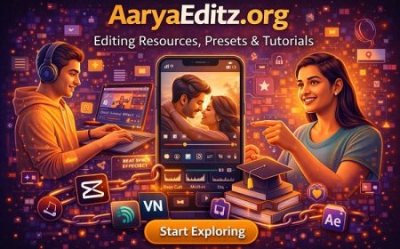 AaryaEditz.org – Editing Resources, Presets, Tutorials & Creative Tools