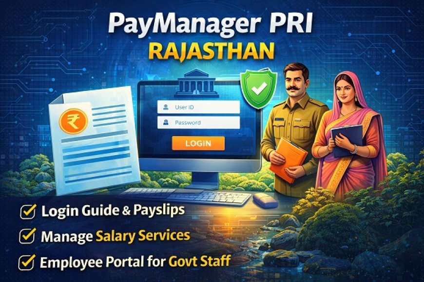 PayManager PRI Rajasthan – Complete Guide to Login, Payslips, and Employee Services